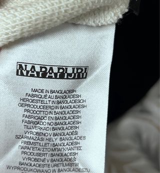 Sudadera Napapijri Blanco Roto T/S