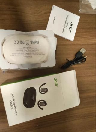Cuffie Wireless Acer Oro e Bianco Nuove