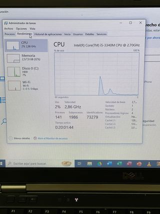 Portátil Dell Latitude E6230 i5 8GB RAM SSD 120GB