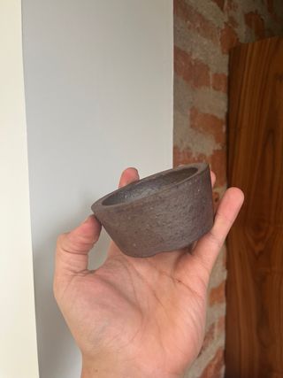 Maceta Baonsia Cerámica Marrón