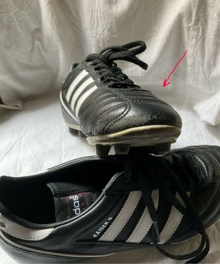 39 Botas futbol Adidas Kaiser 5. Piel. Buenestado