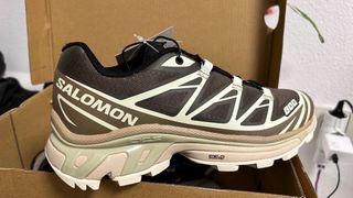 Zapatillas Salomon S-Lab Beige/Marrón