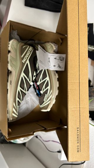 Zapatillas Salomon S-Lab Beige/Marrón