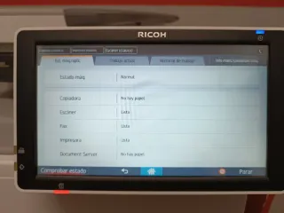 Impresora Ricoh MP C307S + 6 Toner nuevos