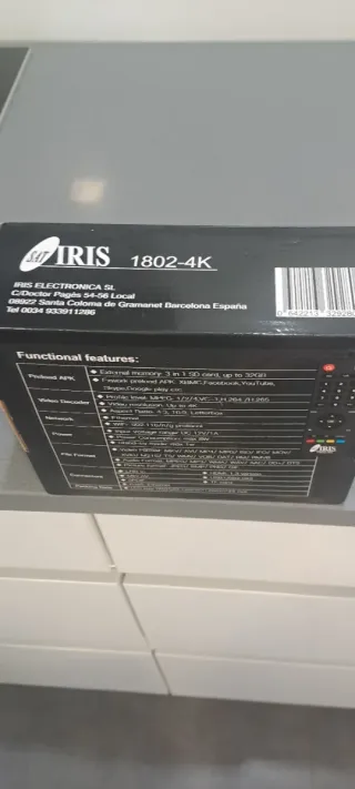 Decodificador SAT IRIS 1802-4K