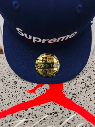 Gorra Supreme Box Logo Navy