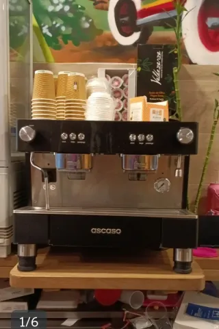 Cafetera Ascaso industrial cápsulas