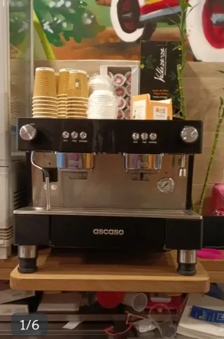 Cafetera Ascaso industrial cápsulas