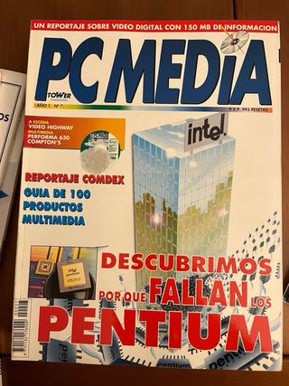 Lote PCMedia - primeros números