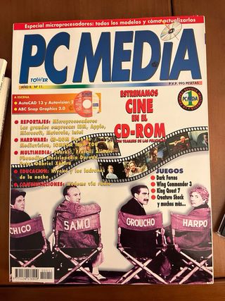 Lote PCMedia - primeros números