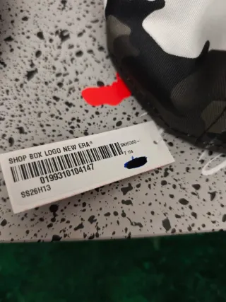 Gorra Supreme Box Logo Camo