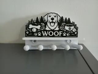 Repisa decorativa perro WOOF