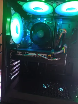 Torre PC Gamer RGB Azul