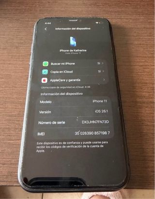 iPhone 11 128Gb Negro Seminuevo