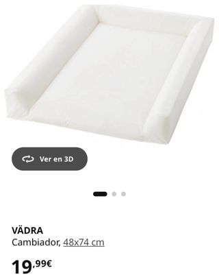 Cambiador VÄDRA IKEA 48x74 cm