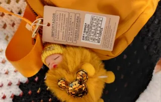 Bandolera + llavero bebé