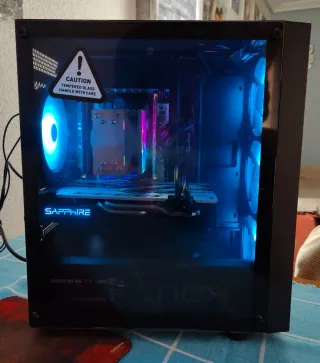 PC Gaming Intel Xeon 32GB RAM RX 580 NVMe