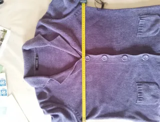 Giacchina in ciniglia lilla