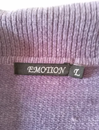 Giacchina in ciniglia lilla