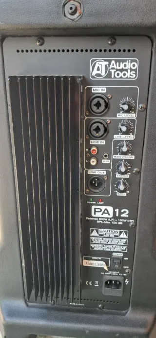 Cassa Attiva Audio Tools PA12 400W