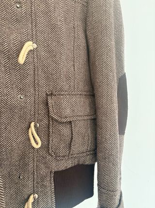 Chaqueta Pull&Bear Marrón Espiga