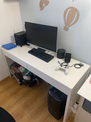 Escritorio blanco 142x50