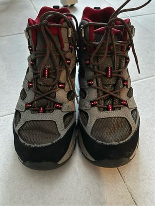 Botas de montaña Merrell Marrones y Rojas Unisex