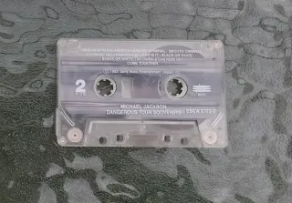 K7 Japan Michael Jackson Dangerous tour souvenir