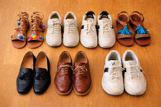 Lotto 7 paia scarpe donna uomo