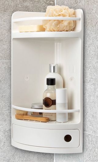 Rinconera Ducha/Baño Plástico Blanco