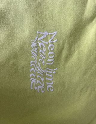 Sudadera color lima