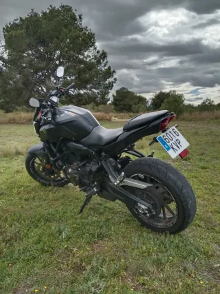 Yamaha MT-07 Negra