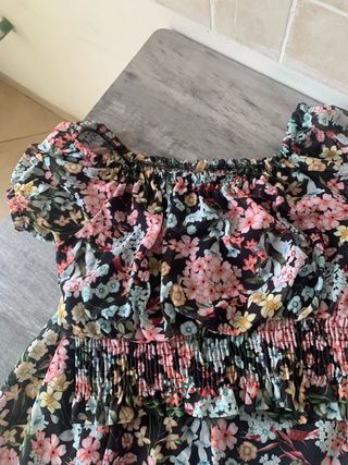 Completo estivo donna floreale e bianco