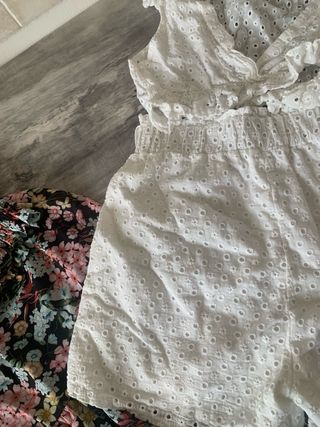 Completo estivo donna floreale e bianco