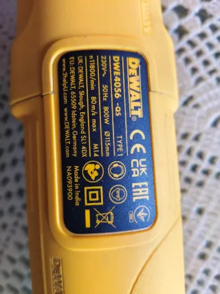 Amoladora Dewalt 115mm