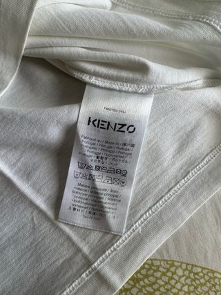 Camiseta Kenzo Blanca Talla S