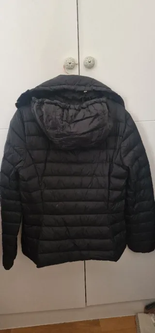 Plumas corto negro Massimo Dutti