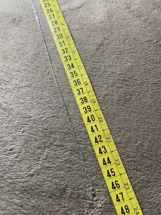 Cadena Italiana Plata de Ley 925 46cm