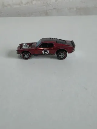 Hotwheels Ford Mustang 69 Boss Hoss Usado