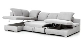 Sofá rinconera ISONA con cama chaise longue