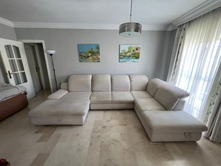 Sofá rinconera ISONA con cama chaise longue