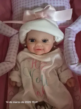 Bebé Reborn Silicona 20 cm
