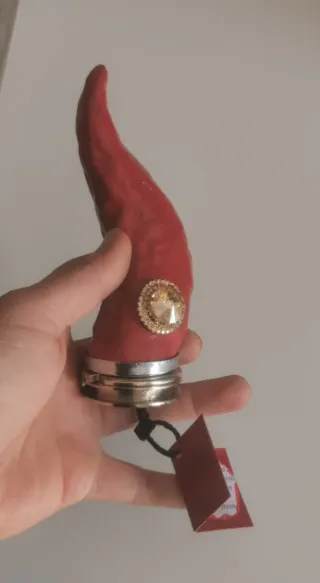 Corno Napoletano in Terracotta