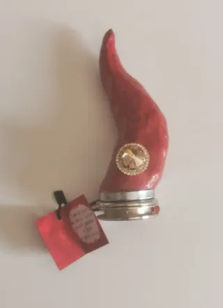 Corno Napoletano in Terracotta