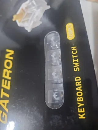 Interruptores Teclado Gateron 108uds
