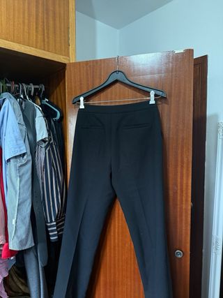 Pantalón de vestir negro Zara