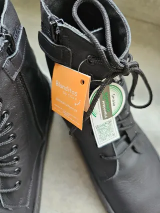 Botines mujer Blanditos Chicago negro36 número 39