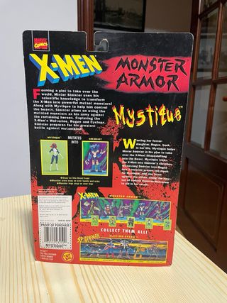 Figura Mystique X-Men Monster Armor Toy Biz marvel
