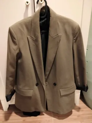 Blazer verde oliva talla M