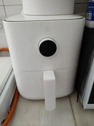 Freidora de aire blanca